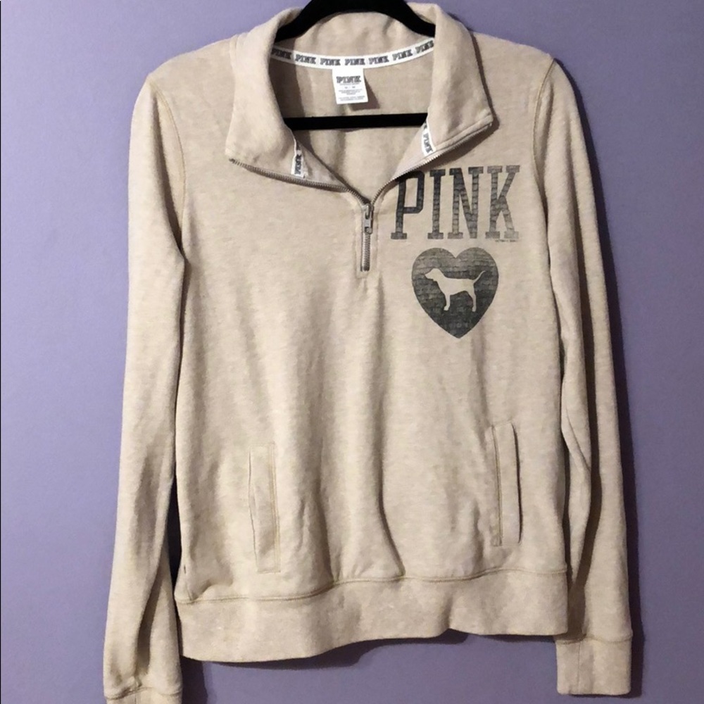PINK half zip